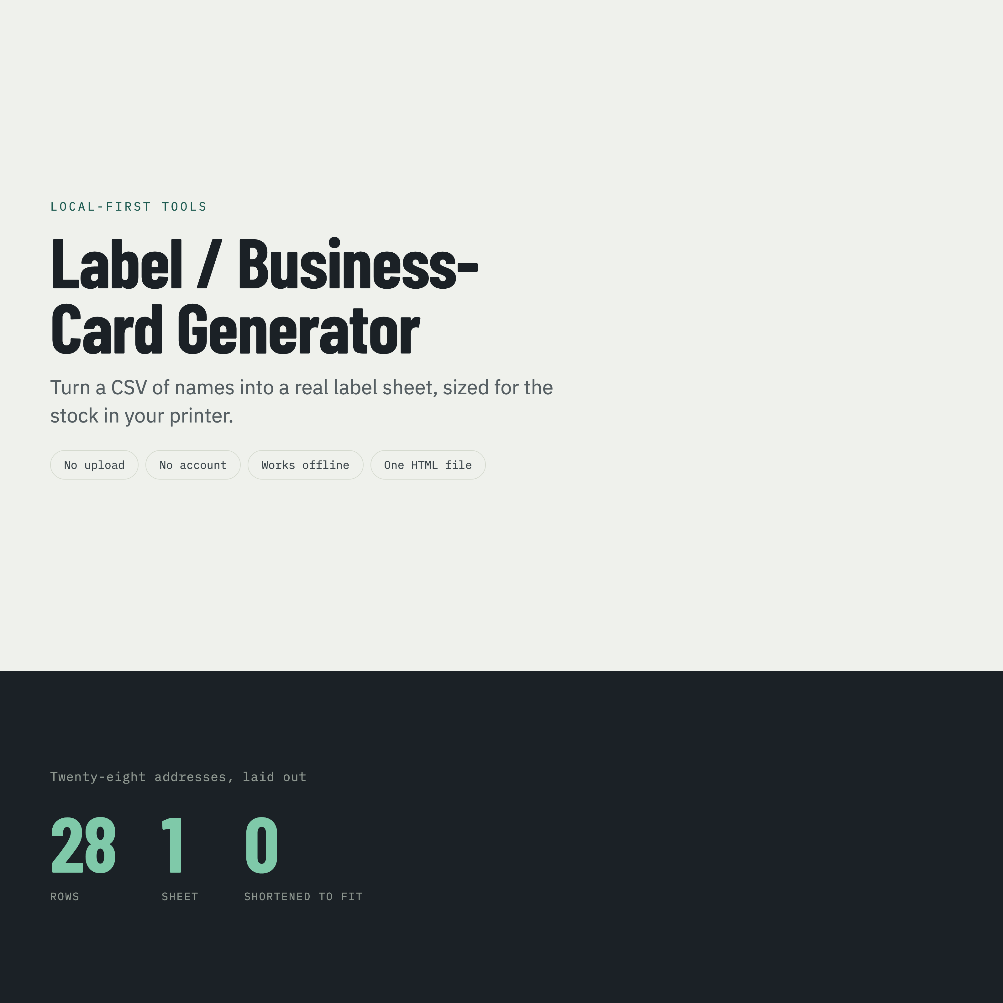 Product overview
