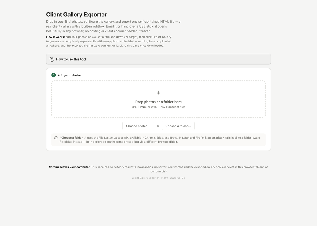 Client Intake Organizer