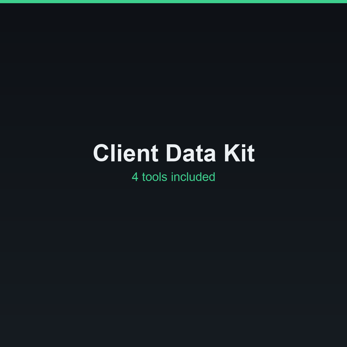 Client Data Kit