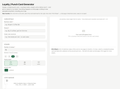 Loyalty / Punch Card Generator