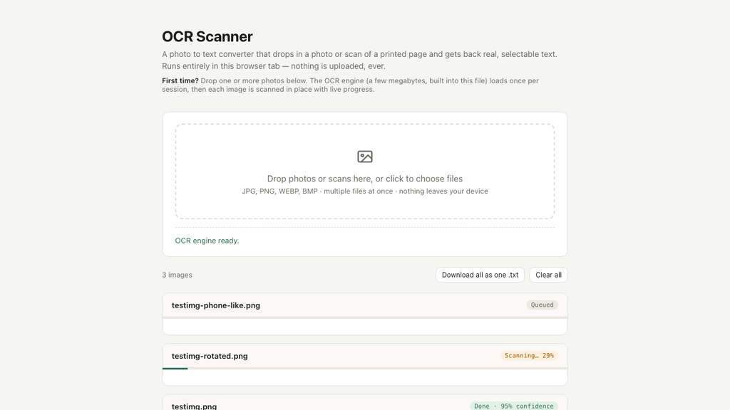 OCR Scanner