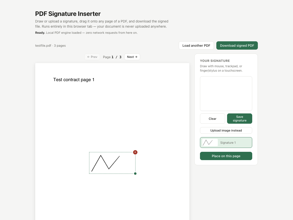PDF Signature Inserter