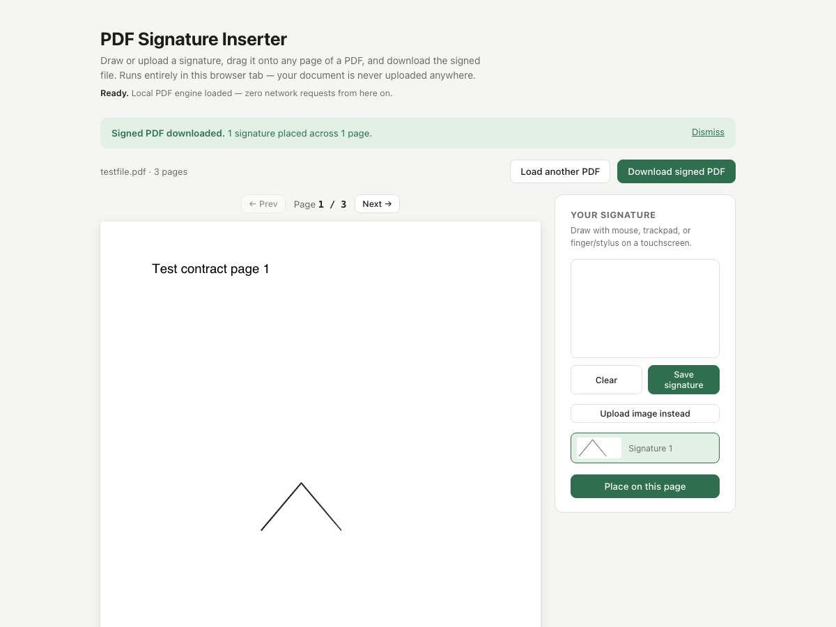 PDF Signature Inserter